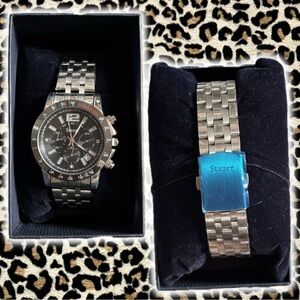 Stauer Silver Men's Watch